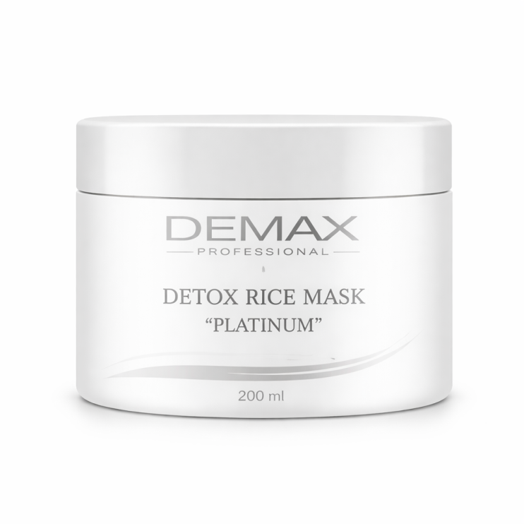DEMAX Professional Detox — Детокс-рисовая маска «Platinum», 200 мл