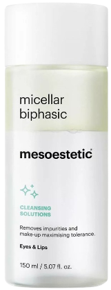 Двухфазная мицеллярная вода Micellar Biphasic — очищение и демакияж Mesoestetic