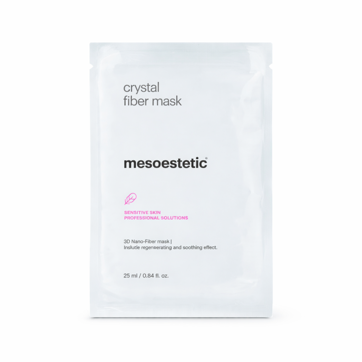 Mesoestetic Post-Peel Crystal Fiber Mask – постпилинговая маска с кристаллическими волокнами