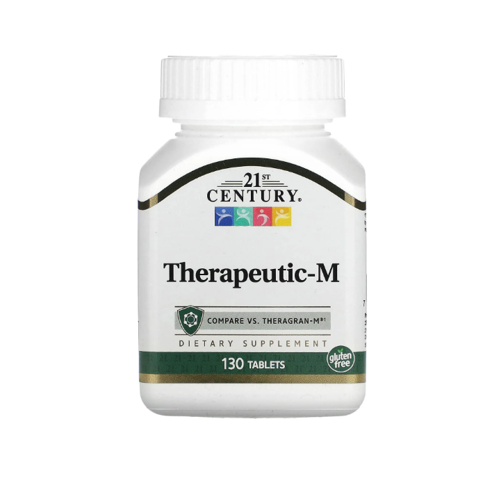 Терапевтичні-М полівітаміни, Therapeutic-M, 21st Century, 130 таблеток
