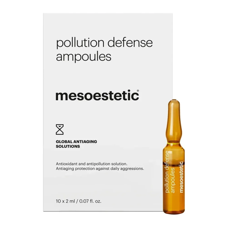 Mesoestetic Pollution Defense Ampoules 10x2 мл – антиоксидантний захист від міського стресу