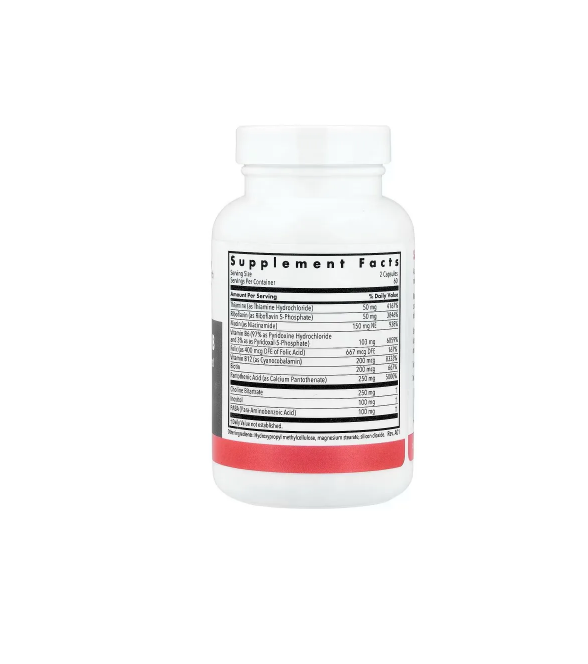 Комплекс витаминов В, Vitamin B Complex, Allergy Research Group, 120 капсул