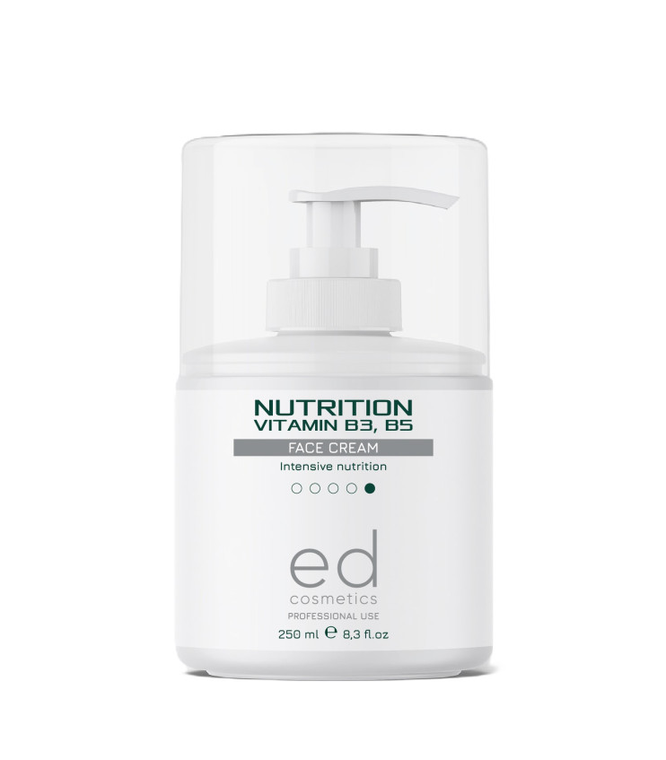 Ed Cosmetics NUTRITION VITAMIN B3, B5 Крем для обличчя з вітамінами B3, B6 250 мг