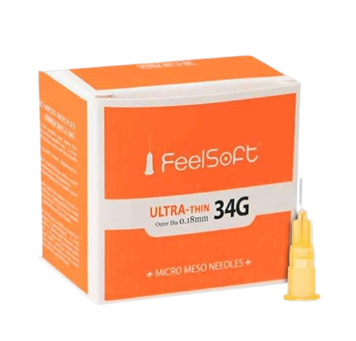 Голки Feel Soft 34G x 4mm 100шт