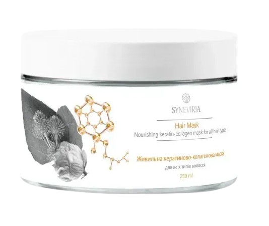 Питательная кератиново-коллагеновая маска Растения Карпат