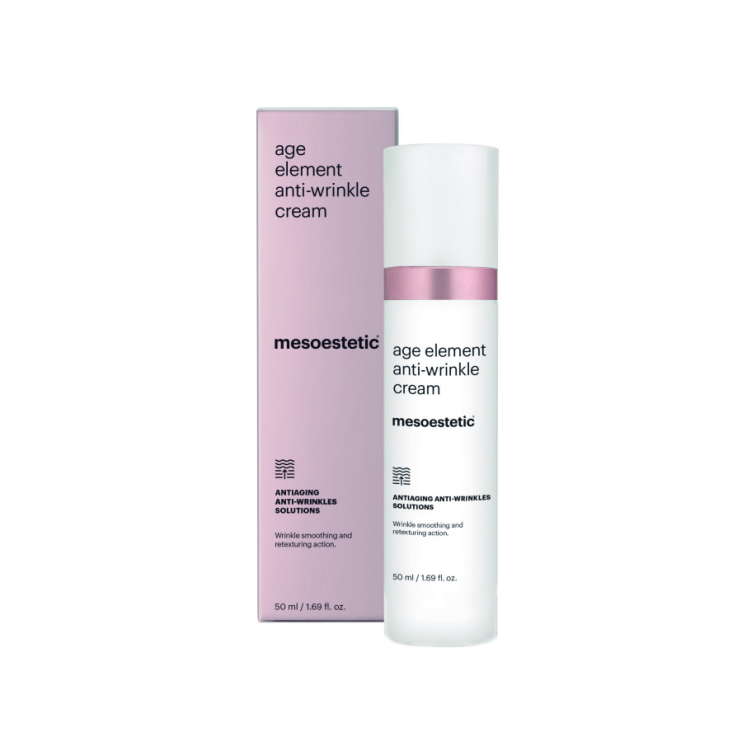 Mesoestetic Age Element Antiwrinkle Cream — ліфтинг-крем проти зморшок з пептидами та бакучіолом