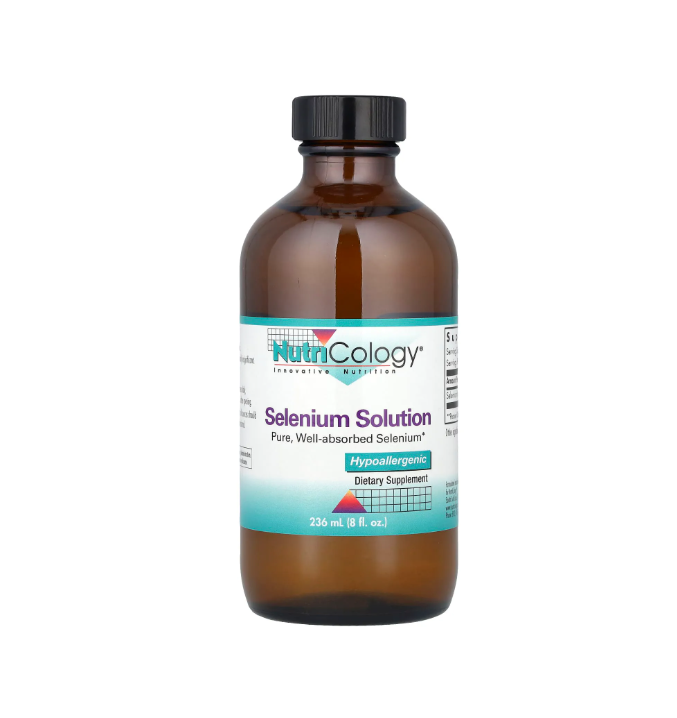Селен, Selenium Solution, Nutricology, 236 мл