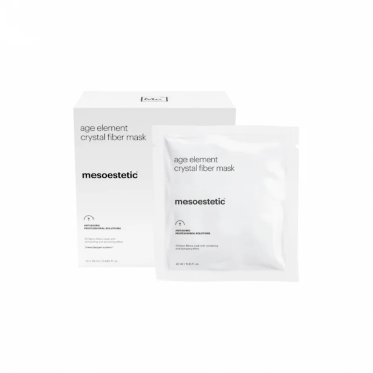 Mesoestetic Age element crystal fiber mask/ Пептидна ліфтингова маска для обличчя