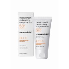 Mesoestetic Mesoprotech Moisturising Sun Protection SPF 50+ — увлажняющий солнцезащитный крем широкого спектра