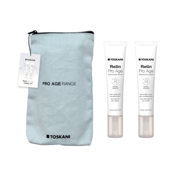 TOSKANI Retin Pro Age Travel Kit — ретиноловый набор для омоложения кожи (крем + сыворотка)
