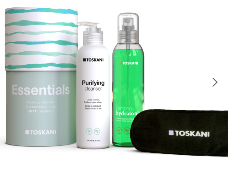TOSKANI ESSENTIALS Purifying Kit — набор для очищения проблемной кожи