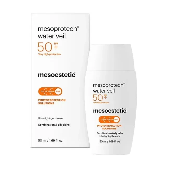 Mesoestetic Mesoprotech Light Water Antiaging Veil SPF 50+ — зволожуюча антивікова вуаль