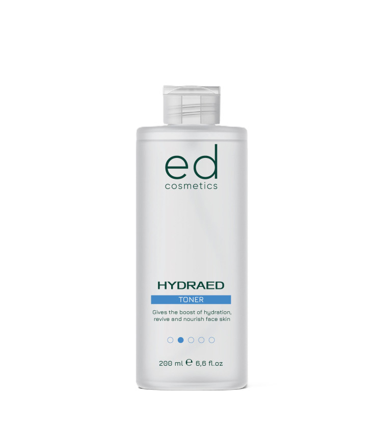 Ed Cosmetics HYDRATION TONER/ПРОФЕССИОНАЛЬНЫЙ УВЛАЖНЯЮЩИЙ ТОНИК ДЛЯ ЛИЦА 200 мл