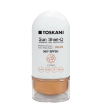 TOSKANI Sun Shield-D Color Cream SPF 50+ — тонирующий солнцезащитный крем с поддержкой синтеза витамина D