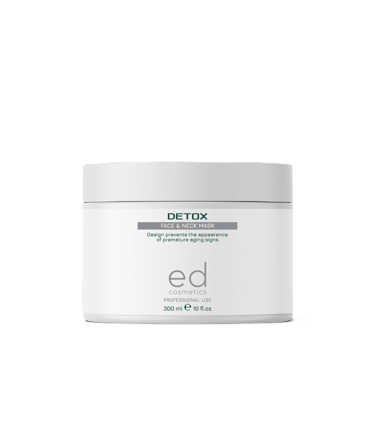 Ed Cosmetics DETOX Mask маска для лица и шеи Детокс 300 мг