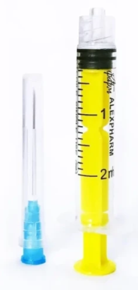 Трёхкомпонентный шприц для мезотерапии типа Luer-Lock (2 мл / 5 мл)