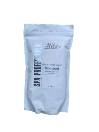 Альгінатна маска Mila "Глина Гассул, лимон, грейпфрут" – 250 г