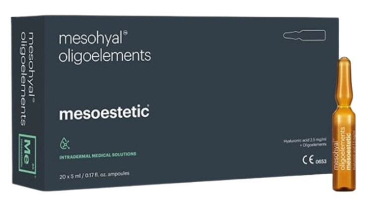 Mesoestetic Mesohyal OLIGOELEMENTS + гиалуроновая кислота / Мезогиал OLIGOELEMENTS 