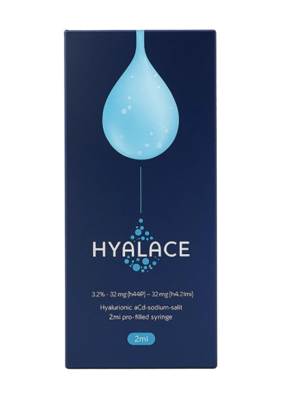 Hyalace 2 ml — биоревитализант высокой концентрации (32 mg + 32 mg)