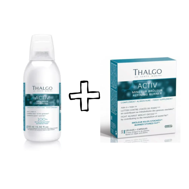 Актив дренаж + Актив Схуднення спалювання 30 капсул