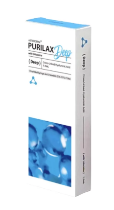 Purilax Deep — дермальний філер гіалуронової кислоти для глибоких зморшок
