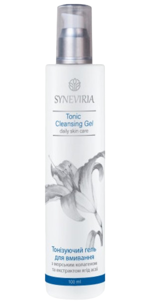 Тонизирующий гель для умывания с морским коллагеном Растения Карпат