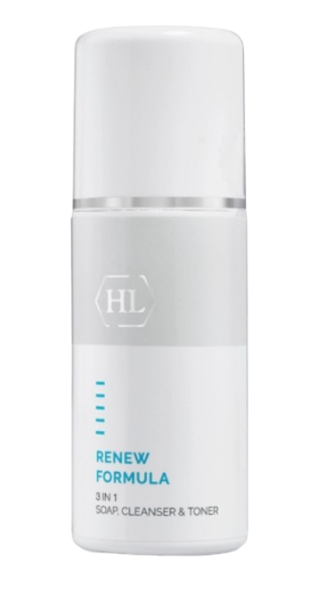 Holy Land RENEW FORMULA 3 in 1 – мыло, очищающее средство и тоник