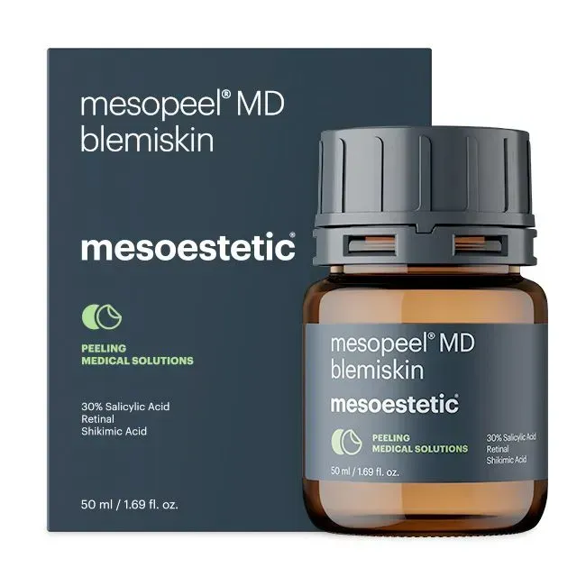 Mesopeel MD BLEMISKIN + нейтрализатор — профессиональный пилинг для жирной и акне-кожи Mesoestetic