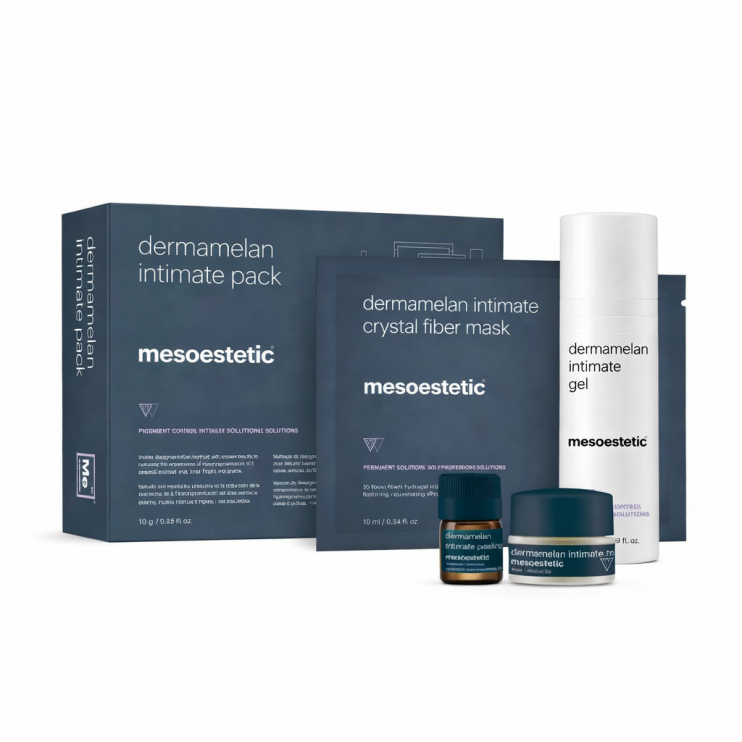 Профессиональный набор для осветления интимных зон Mesoestetic Dermamelan Intimate Pack