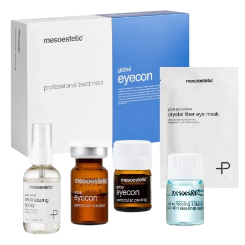 Профессиональный набор для ухода за кожей вокруг глаз Mesoestetic Global Eyecon (2 процедуры)