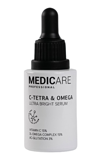 C-Tetra & Omega Ultra Bright Serum MEDICARE — осветляющая сыворотка