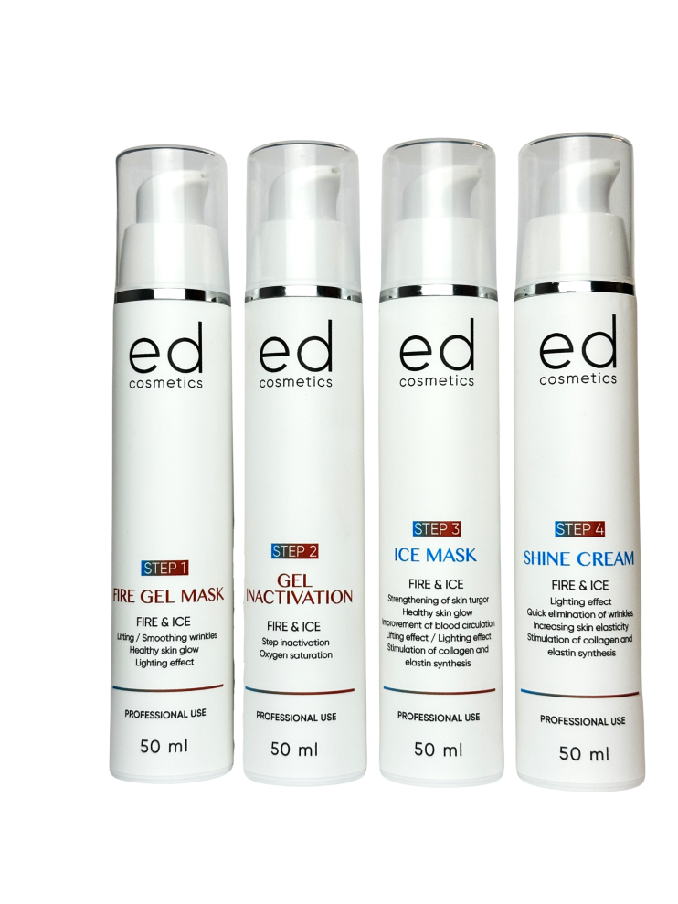 Ed Cosmetics ICE Mask "FIRE&ICE"- Маска лед FIRE&ICE 4*3мл