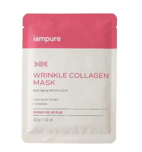IAMPURE Collagen Mask — коллагеновая маска для восстановления и упругости кожи