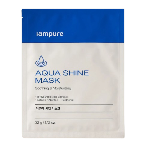 IAMPURE Aqua Mask — увлажняющая маска для глубокой гидратации кожи