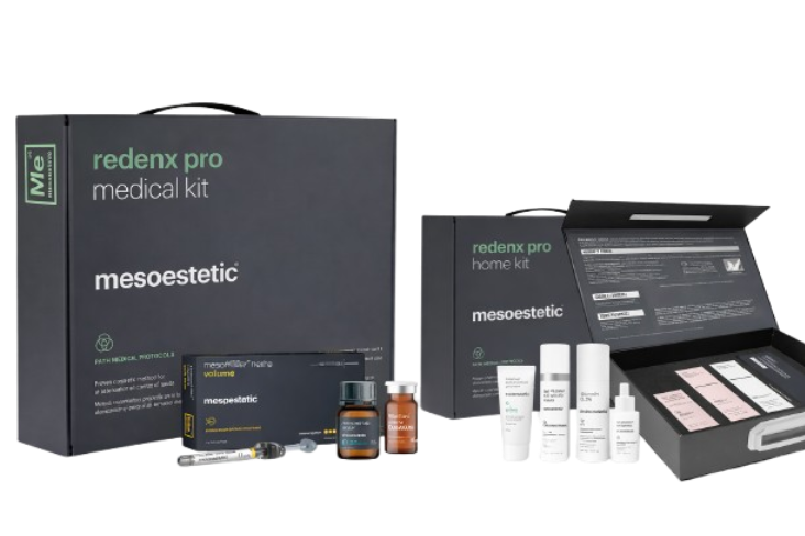 Mesoestetic REDEX PRO Protocol – профессиональный anti-age протокол ремоделирования дермы + домашний поддерживающий набор