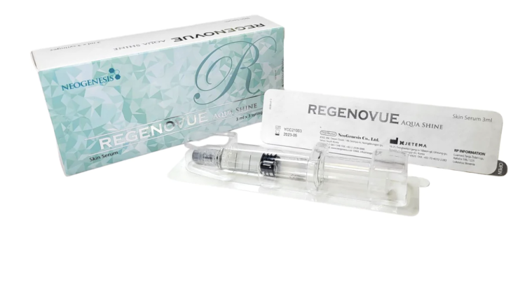 Aquashine Regenovue Plus — ін’єкційний біоревіталізуючий скинбустер з пептидами та гіалуроновою кислотою