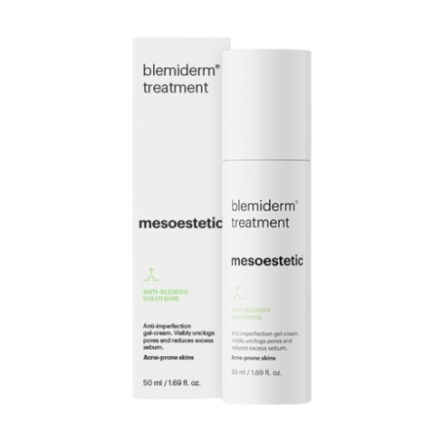 Mesoestetic Blemiderm Treatment — нічний крем-гель для жирної та проблемної шкіри з акне