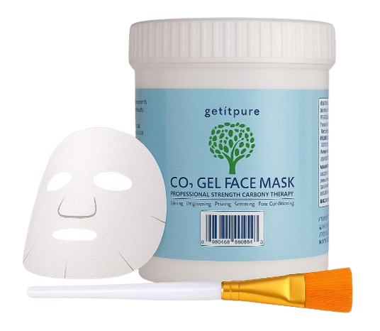 CO₂ Gel Face & Neck Mask — профессиональная карбокситерапия
