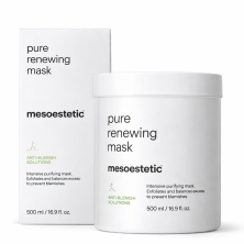 Mesoestetic Pure Renewing Mask — профессиональная очищающая маска-скраб