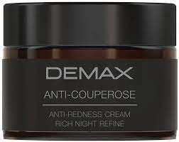 НОЧНОЙ КРЕМ-КОРРЕКТОР ДЛЯ СУХОЙ, чувствительной и КУПЕРОЗНОЙ КОЖИ 50мл DEMAX